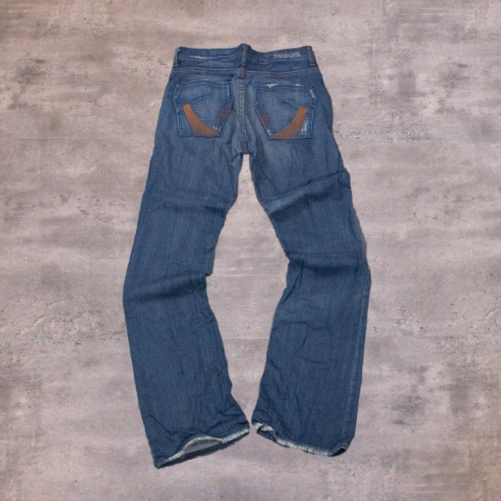 Y2K James Crushed By Sam Flair Bootcut Flair Bootcut Denim Jean's Pant's
